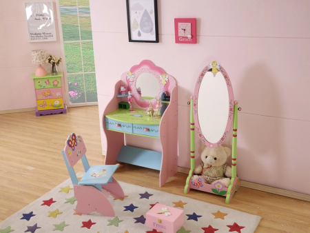 Kids Dressing Table - Modern Dressing Table with Chair Online