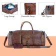 21 Inch Vintage Leather  Duffle Bags for Men and Women Online Sale