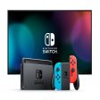 Nintendo Switch Console with Neon Blue & Red Joy-Con. Fashion