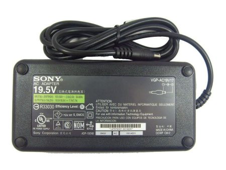 New Genuine Sony VPCF121FX VPCF122FX VPCF123FX AC Adapter Charger VGP-AC19V17 19.5V 7.7A 150W Sale