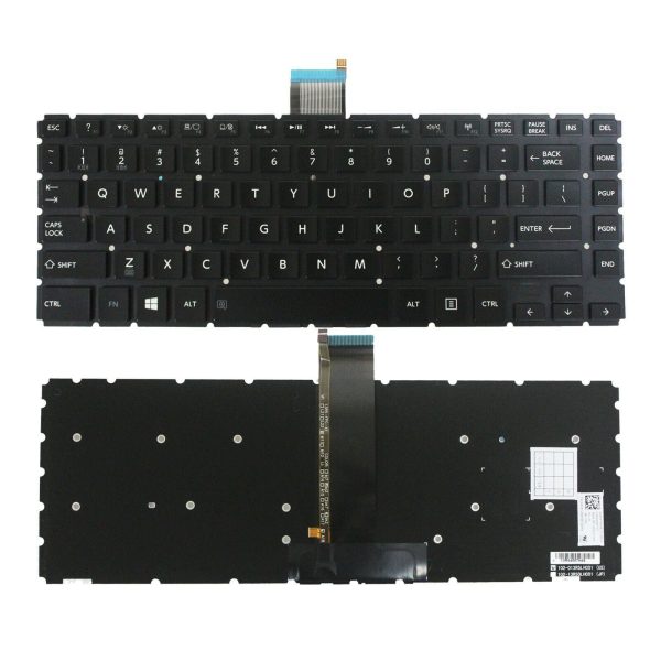 For Toshiba Satellit E45-B E45D-B E45T-B E45-B4100 E45-B4200 US Backlit Keyboard Online Hot Sale