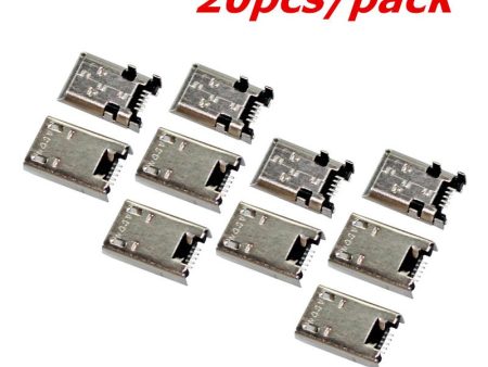 20PCS Micro USB Charging Port Charger Jack SOCKET For ASUS MEMO PAD HD 7 ME175KG Cheap