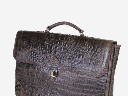 Everglades Leather Briefcase (Available in 3 Colors) Hot on Sale