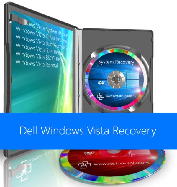 Dell Windows Vista System Recovery Restore Reinstall Boot Disc DVD USB Hot on Sale