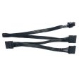 Power Supply Cable For Seasonic 6Pin to 3 SATA 15Pin Sale