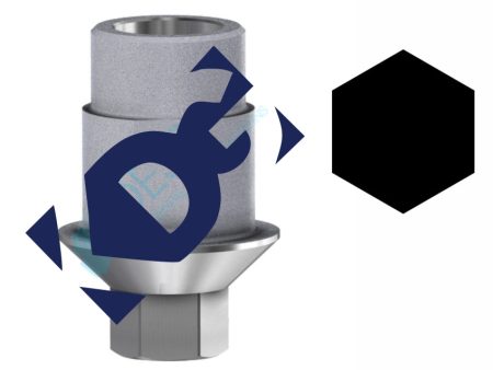 Keystone Straight Engaging Ti-Base Supply