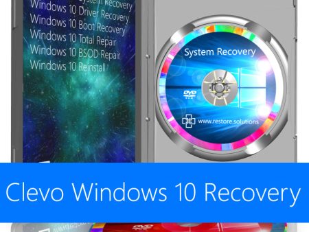 Clevo Windows 10 System Recovery Reinstall Restore Boot Disc DVD USB For Sale