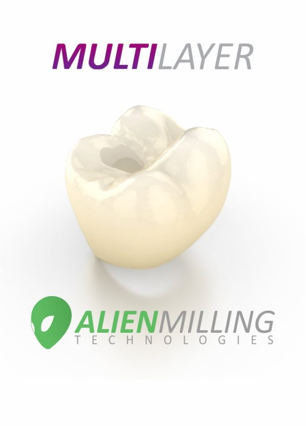 Alien Multi-Layer Implant Zirconia Crown Supply