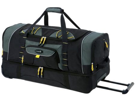 30  36  Sierra Madre 2-Section Drop Bottom Rolling Duffel Bag (Available in 2 sizes) Fashion