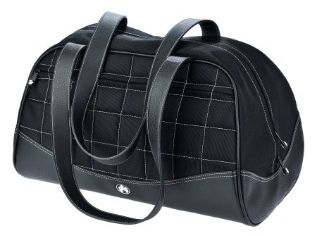 Medium Sumo Duffel (Black with White Stitching) Online Sale