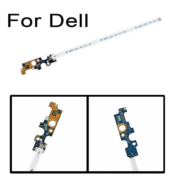 For DELL INSPRION 15 5551 Power Switch Button Board With Cable NBX0001S200 10W9N Online now