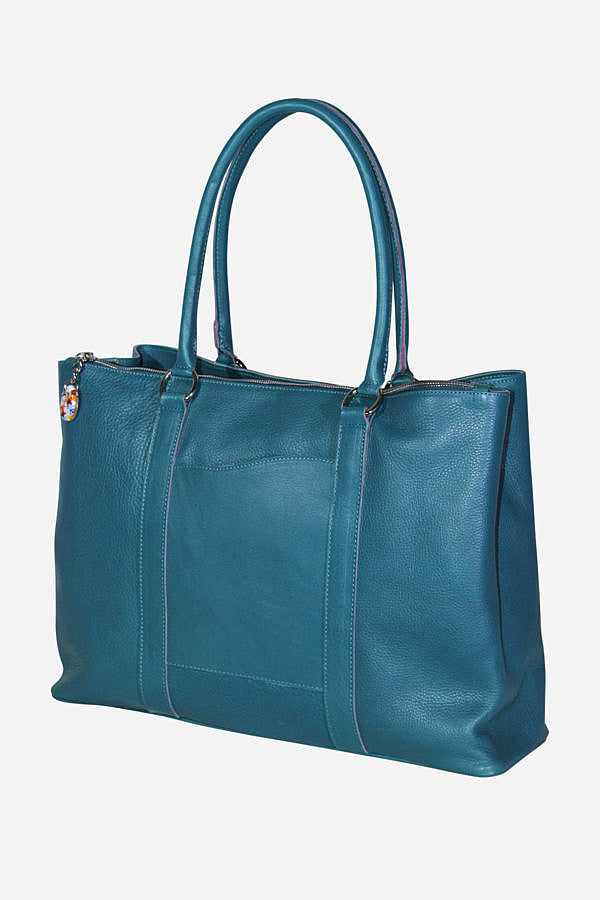 La Borsa Italiana Leather Bag (Available in 6 Colors) For Cheap