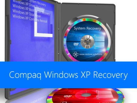 Compaq Windows XP System Recovery Restore Reinstall Boot Disc SP3 DVD USB Online Hot Sale