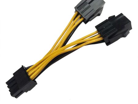 Zahara Graphics Card Cable For NVIDIA VGA Dual 6 Pin To 8 Pin Discount