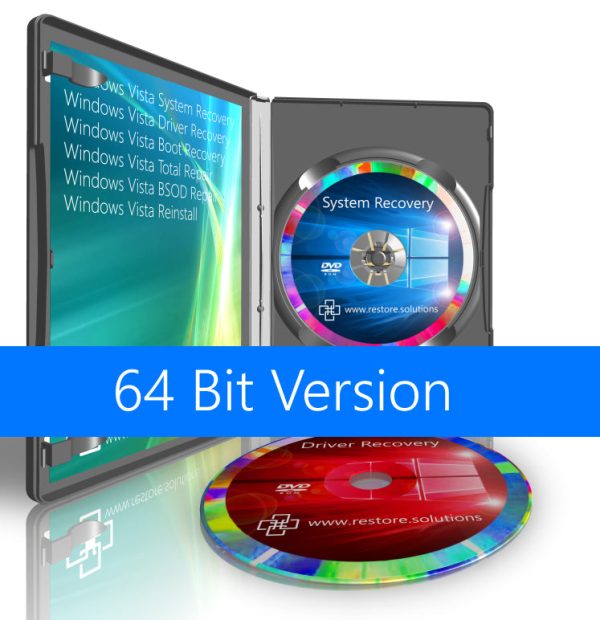 Dell Windows Vista System Recovery Restore Reinstall Boot Disc DVD USB Hot on Sale