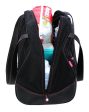 Medium Sumo Duffel (Black with Pink Stitching) Online Sale