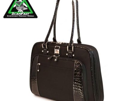 16 -17  ScanFast Onyx Checkpoint Friendly Briefcase For Sale