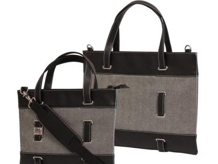 11 -14  Herringbone Tablet Chromebook Ultrabook Tote (Available in 2 sizes) For Sale