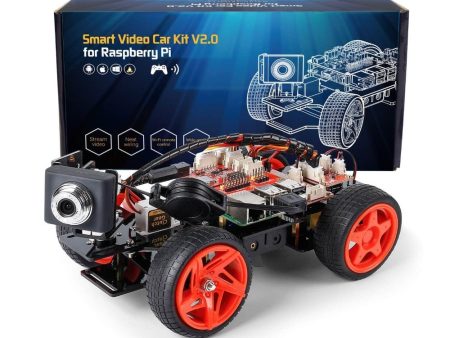 Smart Video Car Kit V2.0 for Raspberry Pi 4 Model B 3B + 3B 2B Online now