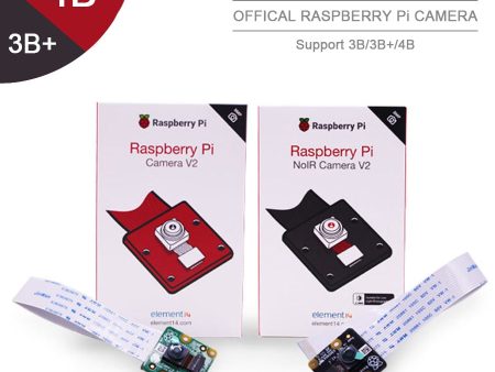 Raspberry Pi 3b 4b Camera V2 Module with Sony IMX219 Light-Sensitive Chips 8MP Pixels 1080P Video Online Sale