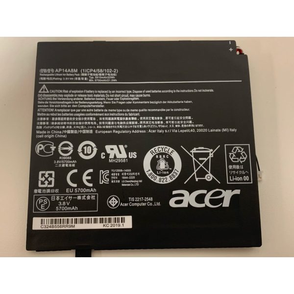 New Acer Iconia Tab A3-A20 A3-A20FHD Tablet Battery 22Wh Cheap