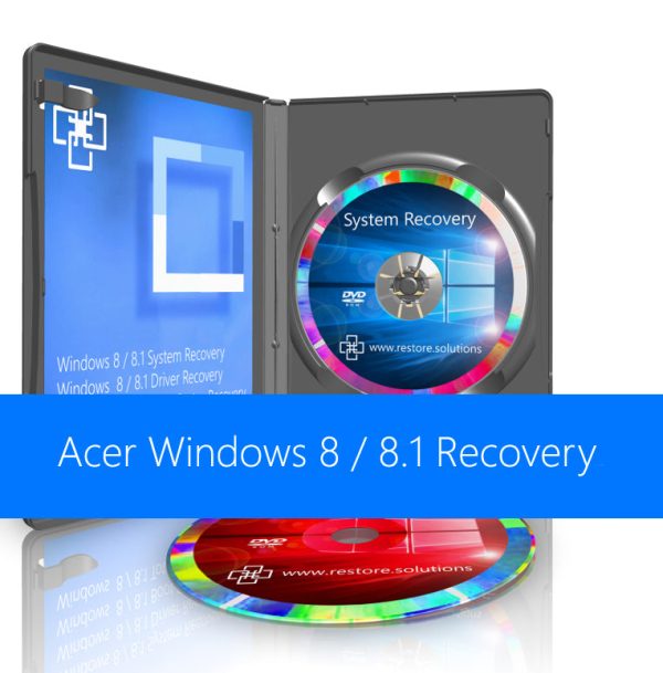 Acer Windows 8   8.1 System Recovery Reinstall Restore Boot Disc DVD USB on Sale