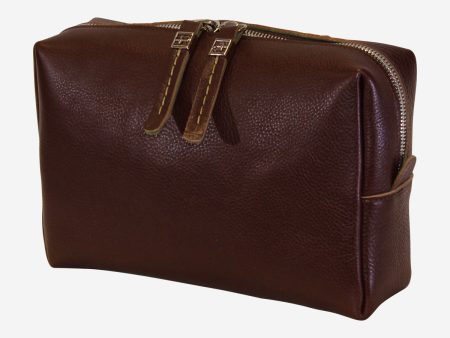 Marco Polo Leather Dopp Kit (Available in 3 colors) Fashion