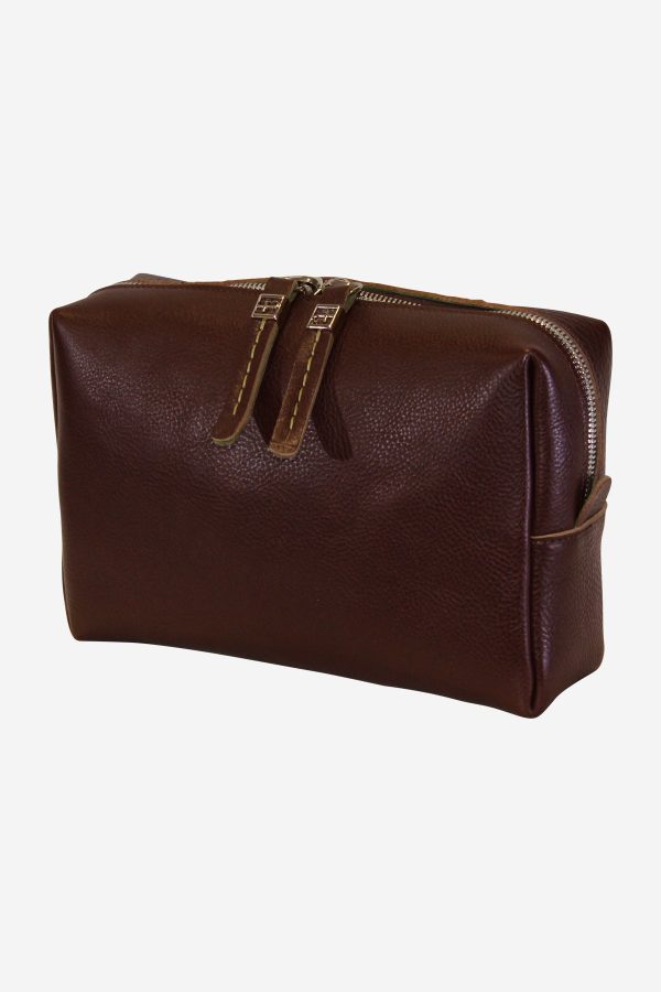 Marco Polo Leather Dopp Kit (Available in 3 colors) Fashion