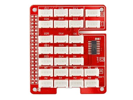 Base Shield V2.0 Raspberry Pi 4B Gpio Breadboard UART I2C Analog Digital Interface JST 2.0mm Connection for Raspberry Pi 3B+ For Cheap