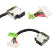 DC IN Power Jack W  Cable for HP 15-BC Omen 15-AX 799751-Y50 799751-S50 799751-F50 For Sale