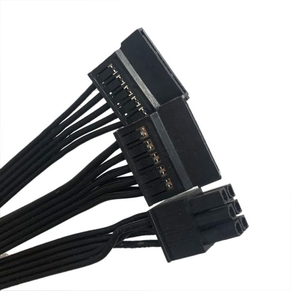 Power Supply Cable For Seasonic 6Pin to 3 SATA 15Pin Sale