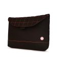 12.8  & 17  Sumo Laptop Sleeve - Black w  Pink Stitching (Available in 2 sizes) on Sale