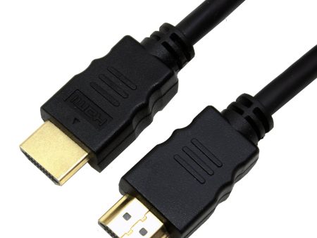 HDMI Cable, Male - Male, Black PVC Jacket, 30AWG, 4K 60Hz (6ft-40ft) on Sale