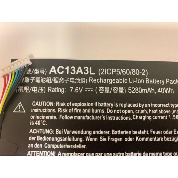 New Acer Aspire P3-131-4602 P3-131-4833 P3-171 P3-171-3322Y2G12AS P3-171-3322Y4G06AS P3-171-5333Y4G12AS P3-171-6820 Battery 40Wh Cheap